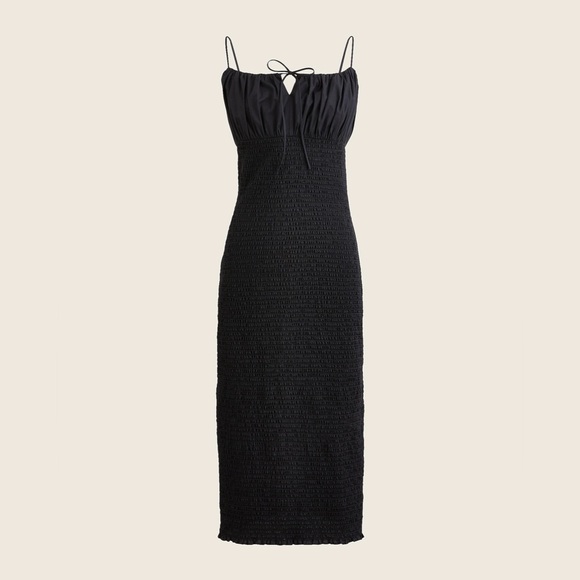 J. Crew Dresses & Skirts - J. Crew Smocked Tie-front Dress